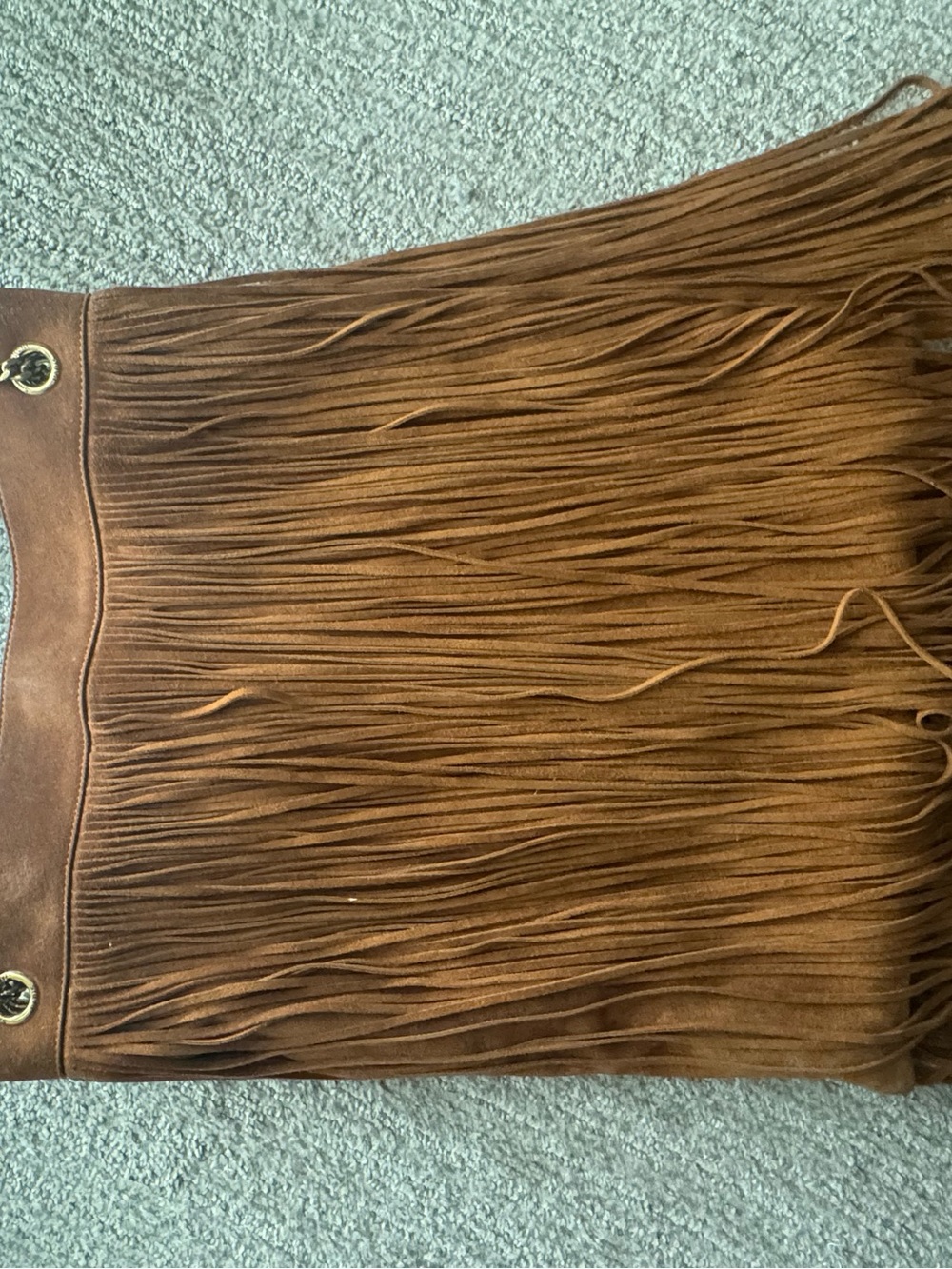 Saint Laurent Grace Fringe Shoulder Bag - Picture 2 of 6